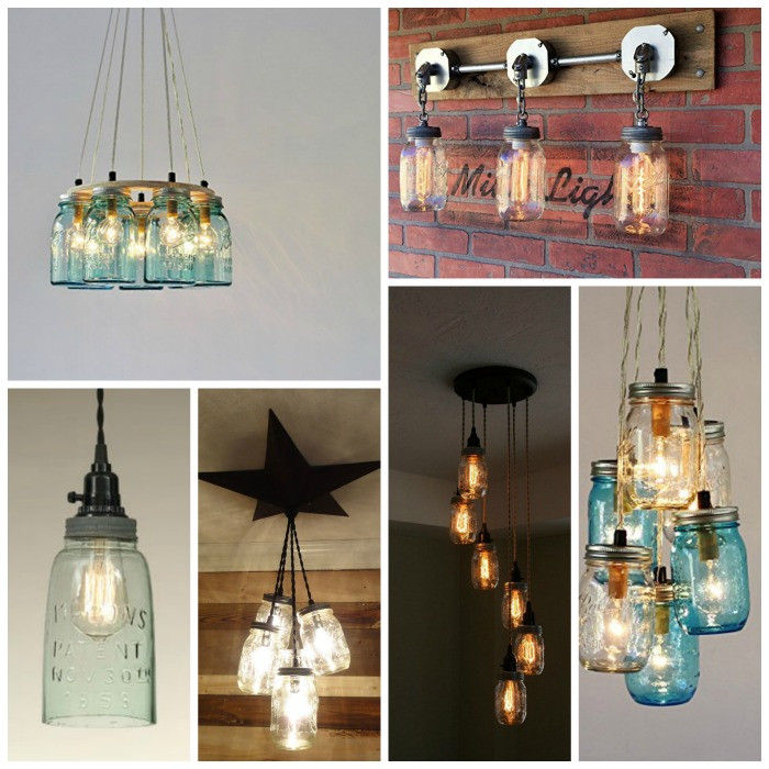 Mason Jar Kitchen Lighting
 Mason Jar Kitchen Lights for Your Home The Country Chic