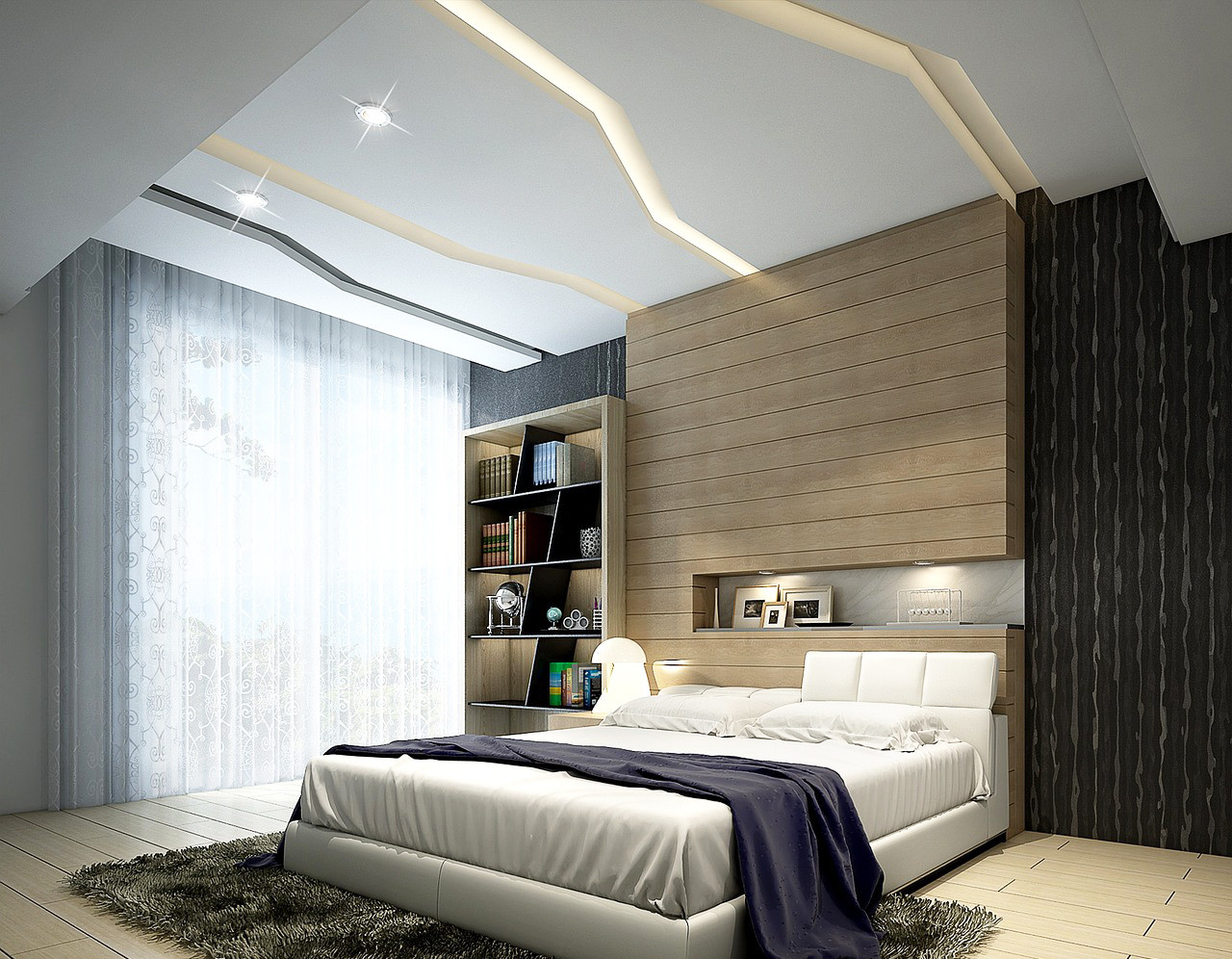 Modern Ceiling Design For Bedroom
 Bedroom Ceiling Design – Creative Choices and Features