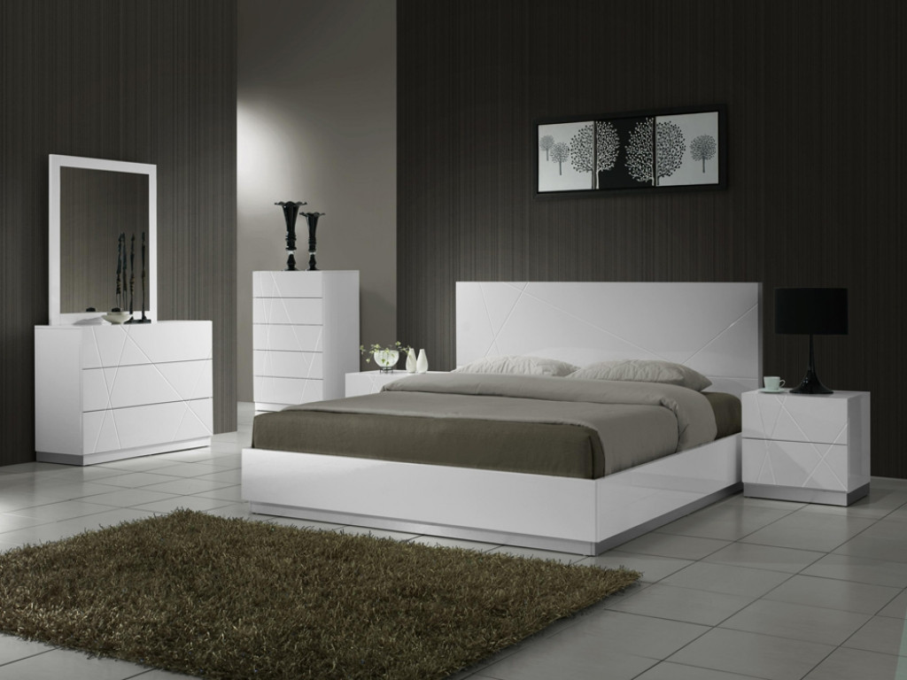 Modern White Bedroom Set
 White furniture sets teen bedroom furniture bedroom