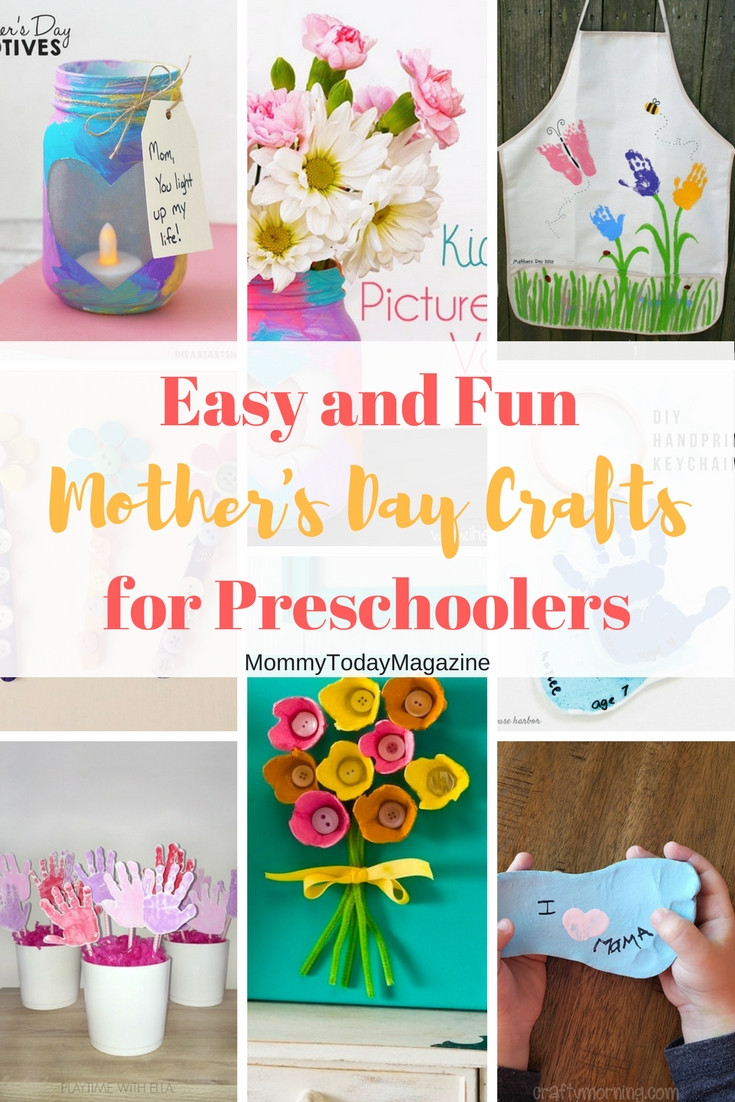 Mother's Day Crafts For Kindergarten
 Easy and Fun Mother s Day Crafts For Preschoolers Mommy