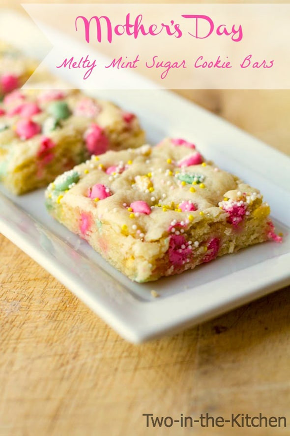 Mother'S Day Dessert Recipes
 Mint Sugar Cookie Bars Recipe Pretty My Party