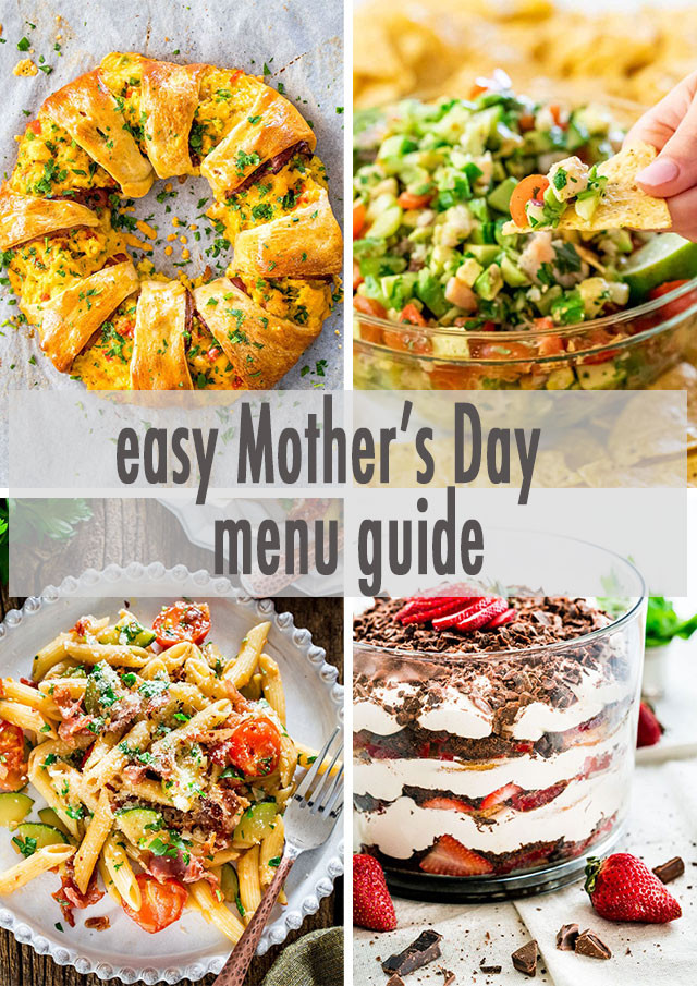 Mother's Day Dinner Ideas Easy
 Easy Mother s Day Menu Guide Jo Cooks