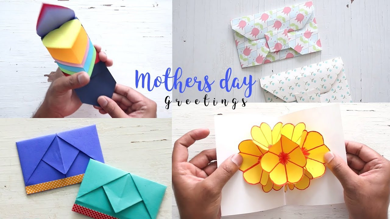 Mother'S Day Gift Card Ideas
 4 Beautiful And Easy Mother s Day Cards Ideas