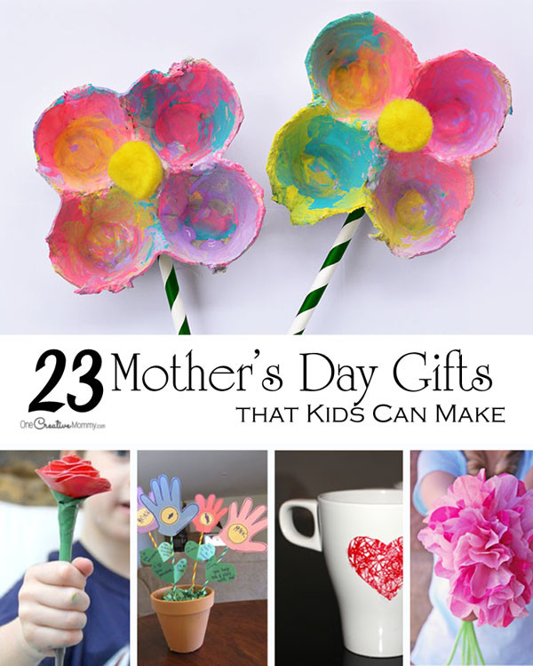 Mother's Day Gift From Toddler
 Mother s Day Crafts for Kids onecreativemommy