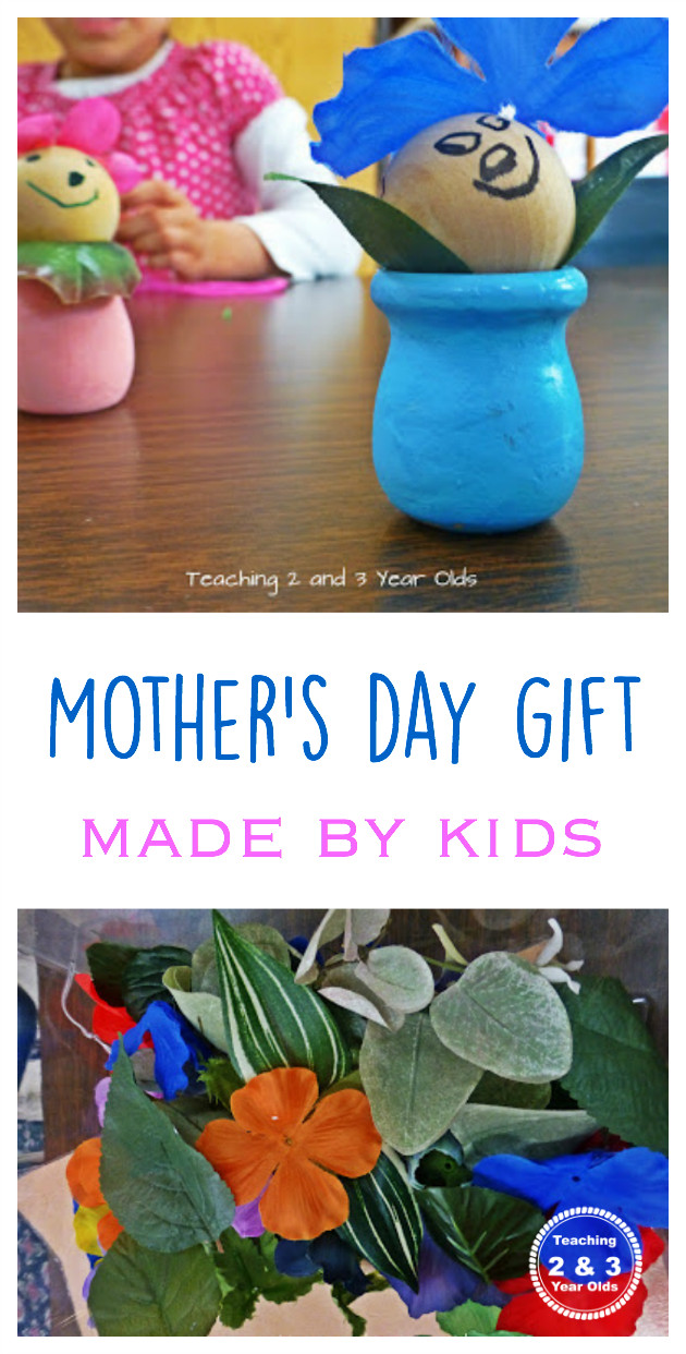 Mother's Day Gift From Toddler
 Homemade Mother s Day Gift Teaching 2 and 3 Year Olds