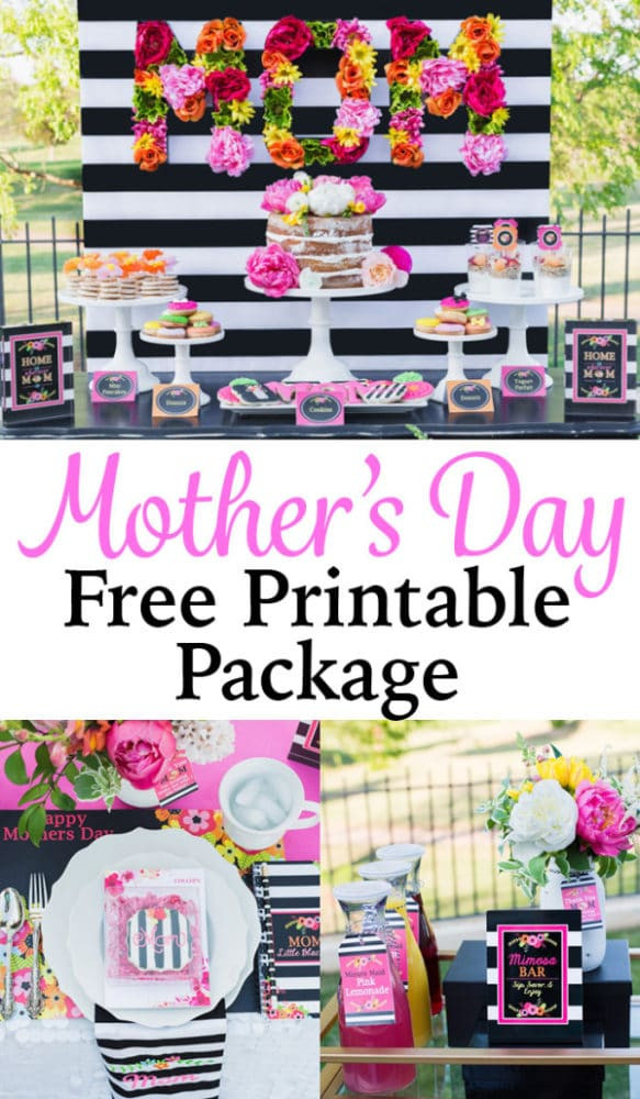 Mother's Day Gift Ideas 2016
 Free Mother s Day Printables Pretty My Party Party Ideas