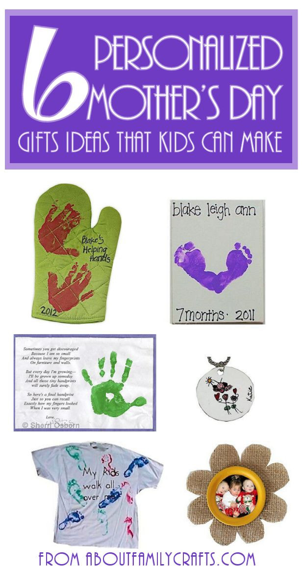 Mother'S Day Gift Ideas For Kids To Make
 6 Mother’s Day Gifts Ideas for Kids to Make