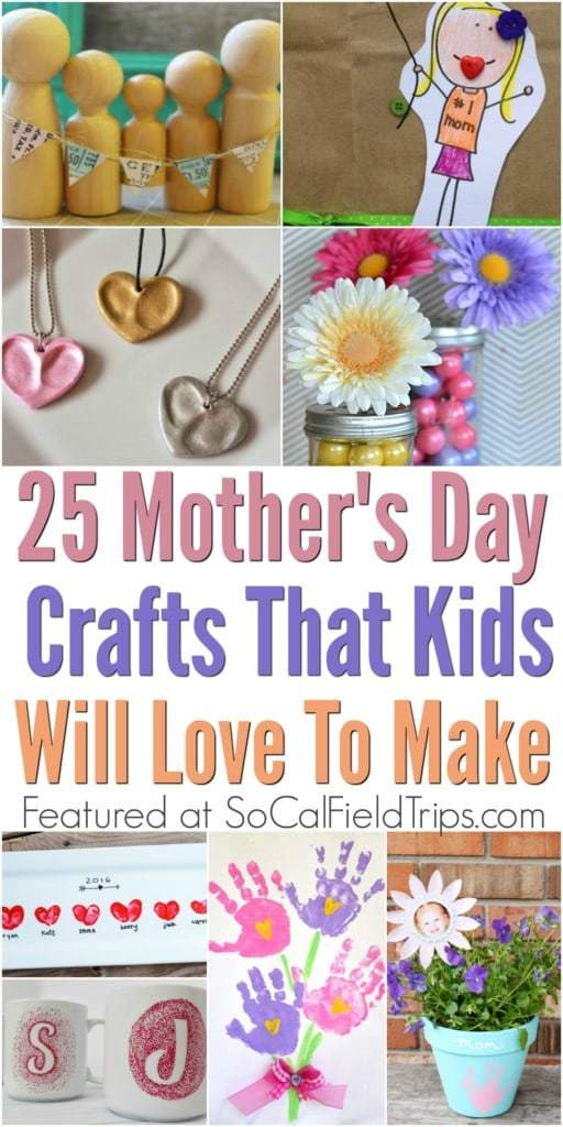 Mothers Day Craft For Toddlers
 25 Easy Mother’s Day Crafts for Kids – Scrap Booking