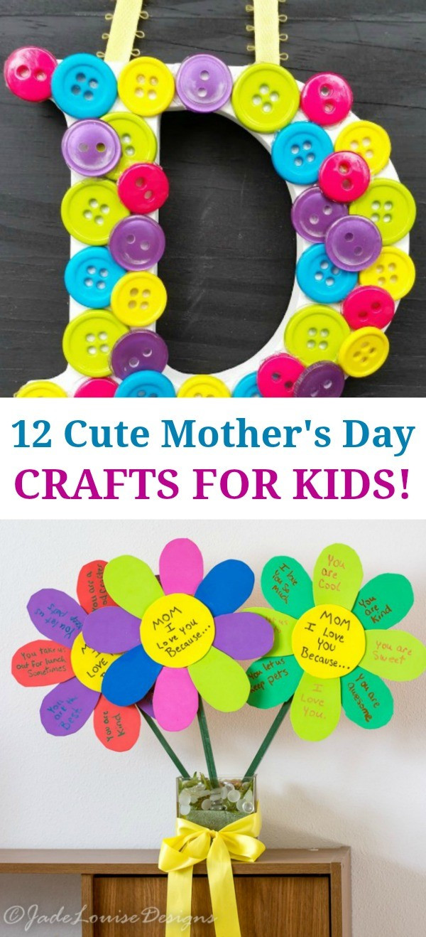 Mothers Day Craft For Toddlers
 12 Super Cute Mothers Day Crafts for Kids Such Great