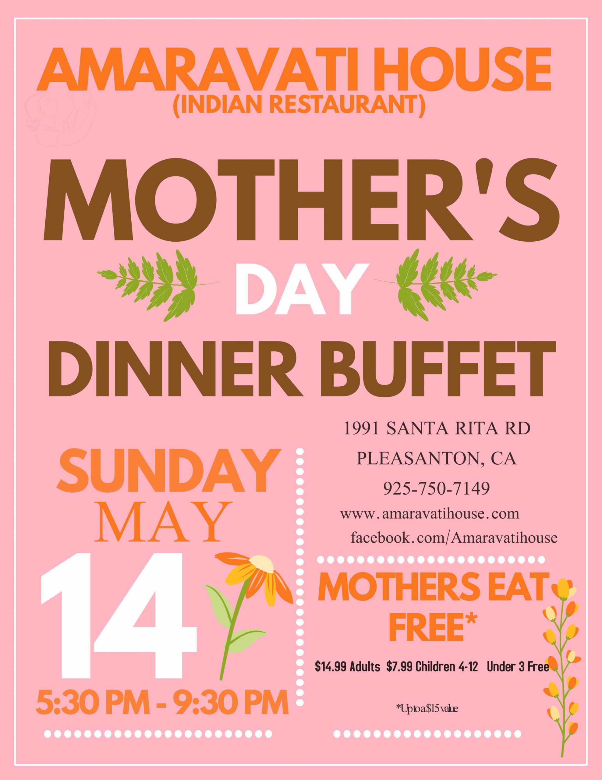 Mothers Day Dinner Restaurant
 Restaurants