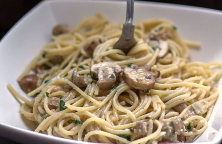 Mushroom Spaghetti Recipe
 Creamy Mushroom Spaghetti Erren s Kitchen