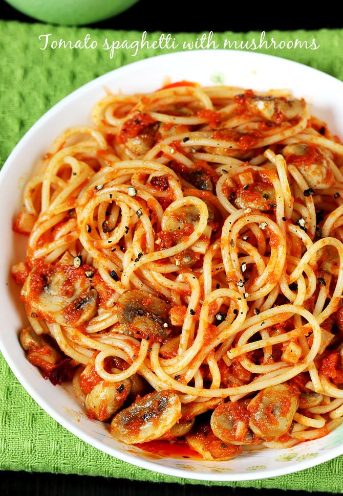 Mushroom Spaghetti Recipe
 Mushroom pasta recipe