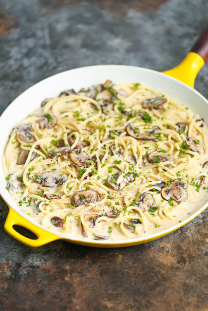 Mushroom Spaghetti Recipe
 IC Friendly Recipes Spaghetti with Mushroom Herb Cream Sauce