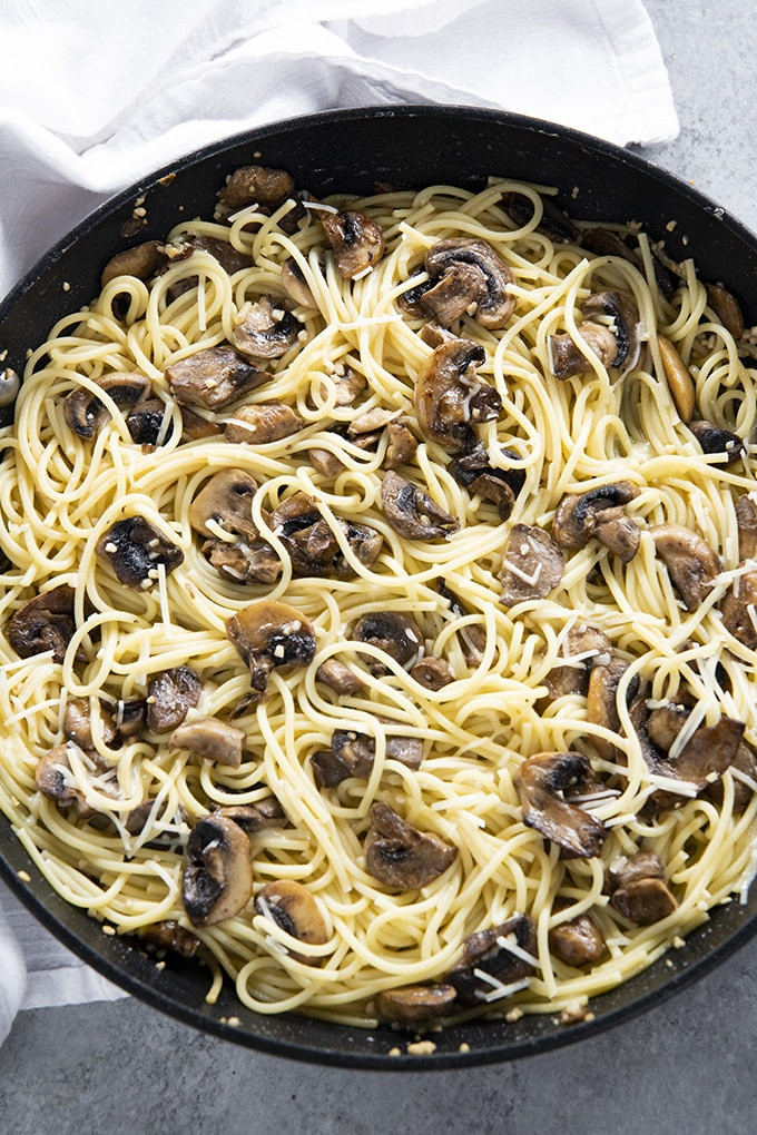 Mushroom Spaghetti Recipe
 Garlic Butter Mushroom Pasta The Salty Marshmallow