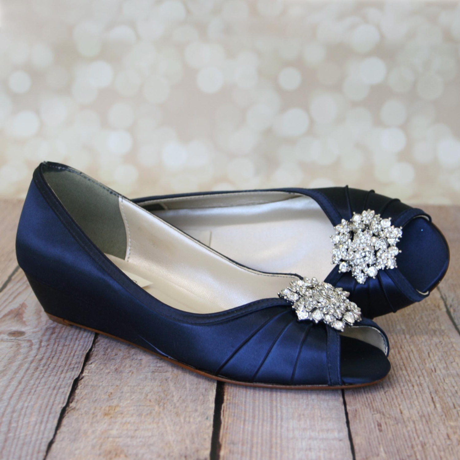 Navy Blue Shoes For Wedding
 Blue Wedding Shoes Navy Blue Shoes Custom Wedding Shoes