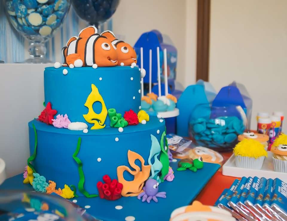 Nemo Birthday Decorations
 Nemo Birthday "Hunters Nemo 1st Birthday"