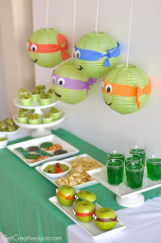 Ninja Turtle Birthday Party Decorations
 Southern Blue Celebrations Teenage mutant Ninja Turtle