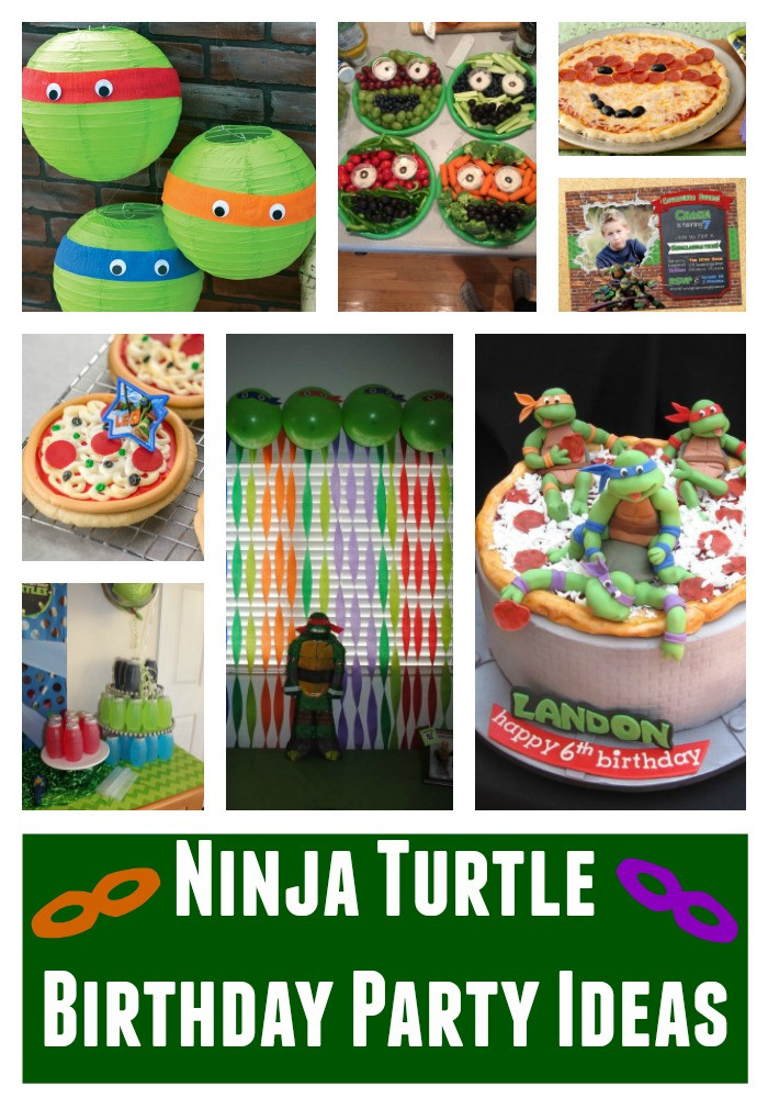 Ninja Turtle Birthday Party Decorations
 Ninja Turtle Birthday Party Ideas