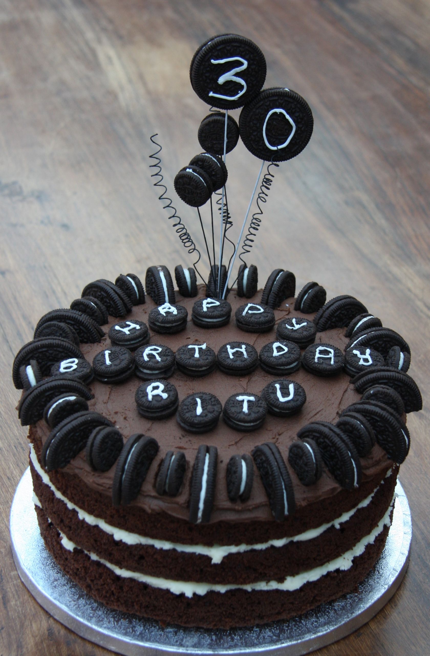 Oreo Birthday Cake Recipe
 Chocolate Oreo Birthday Cake – lovinghomemade
