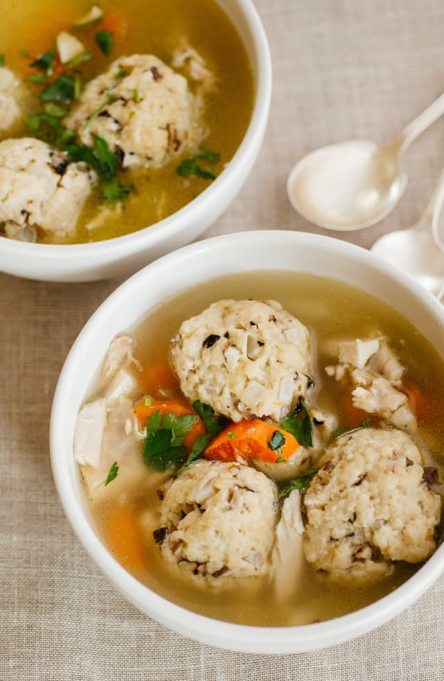 Passover Chicken Soup
 Passover Recipe Chicken Soup with Shallot Shiitake Matzo