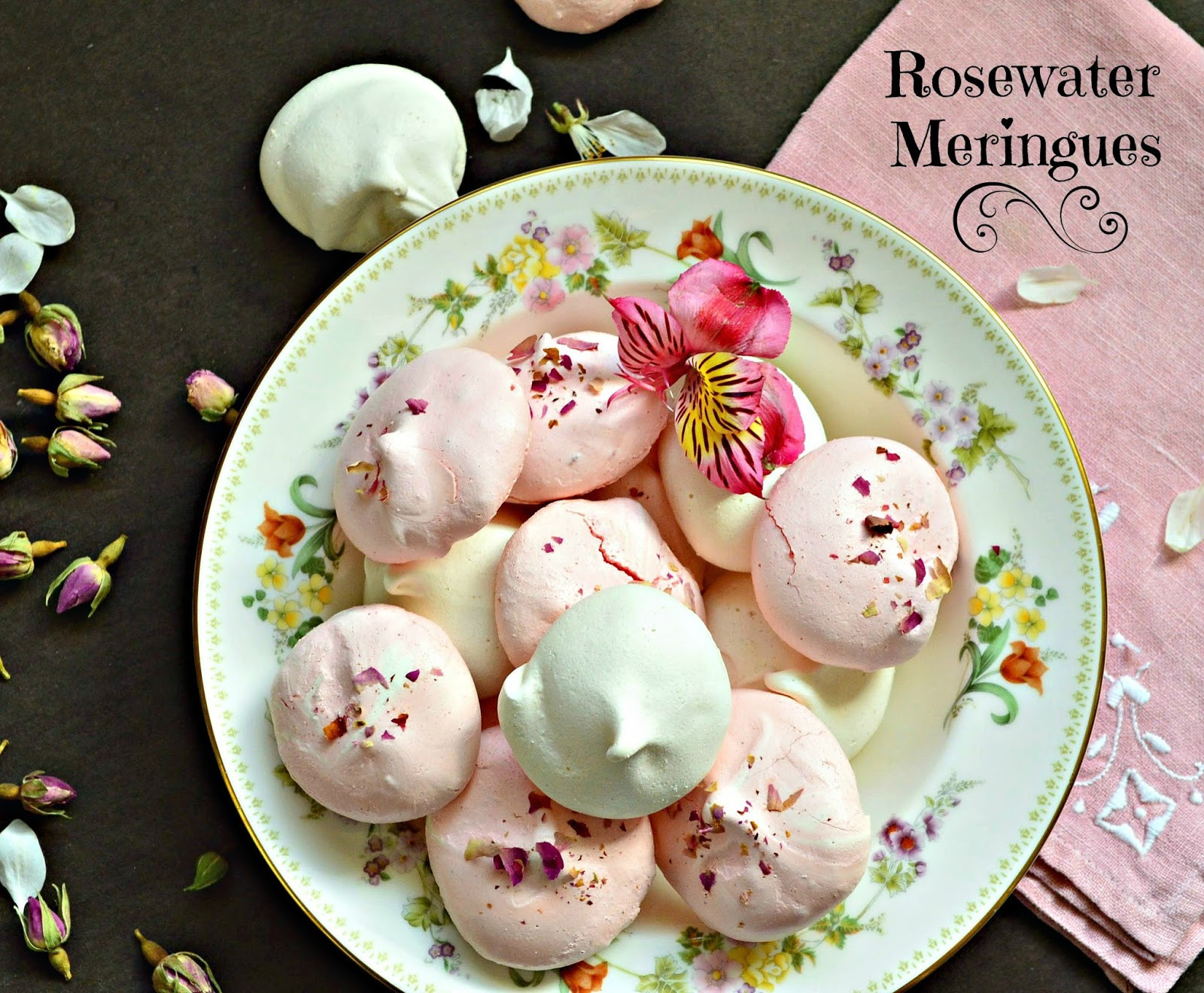 Passover Meringue Cookies
 This is How I Cook How to Make Rosewater Meringues