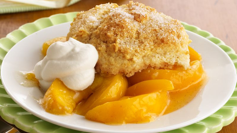 Peach Cobbler Pie Recipe
 Peach Cobbler recipe from Betty Crocker