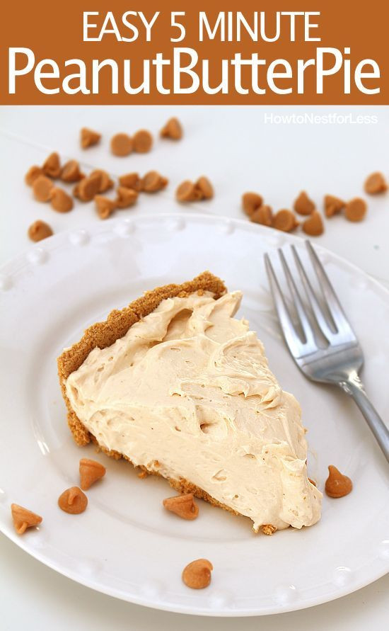 Peanut Butter Pie Without Cool Whip
 Best 25 Easy peanut butter pie ideas on Pinterest