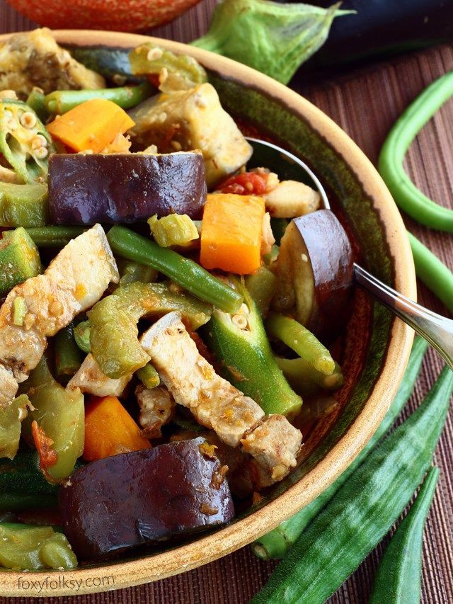 Philippine Vegetarian Recipes
 Pinakbet Tagalog Recipe