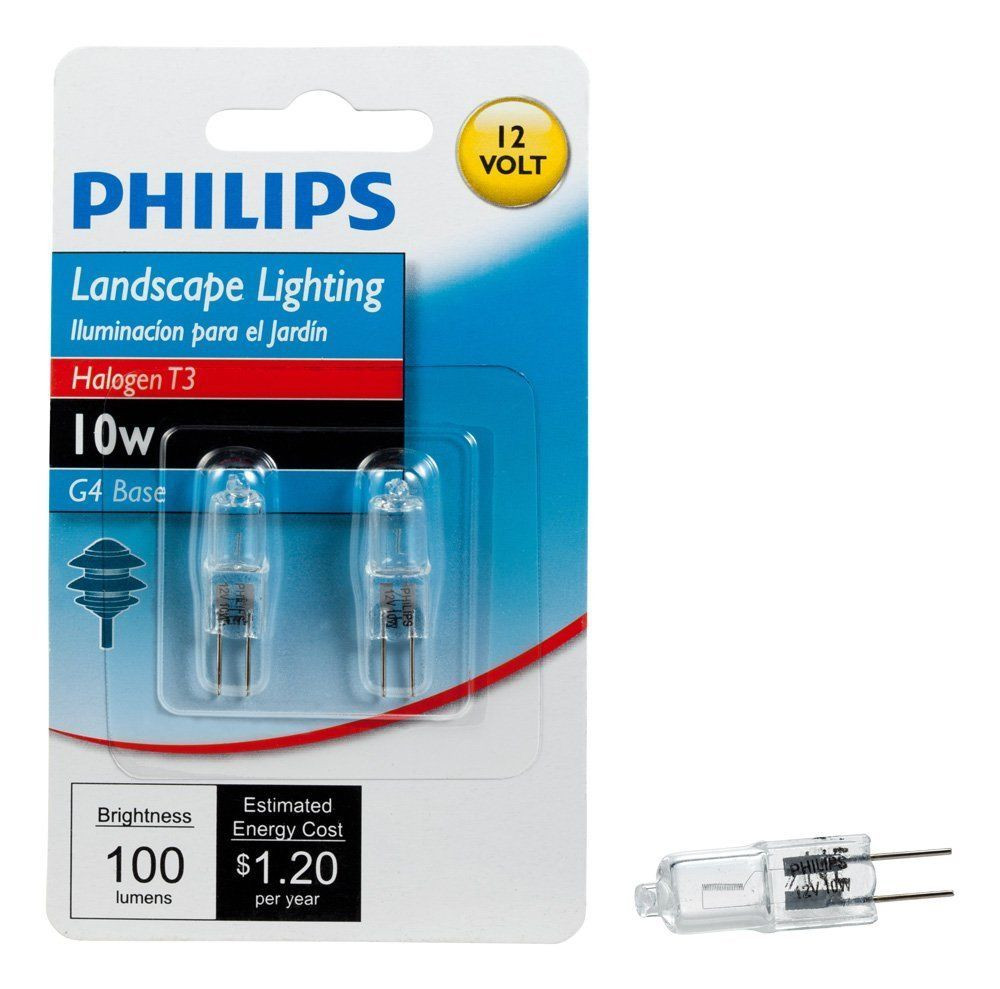 Philips Landscape Lighting
 Philips Landscape Lighting 10W T3 12 Volt Bi Pin