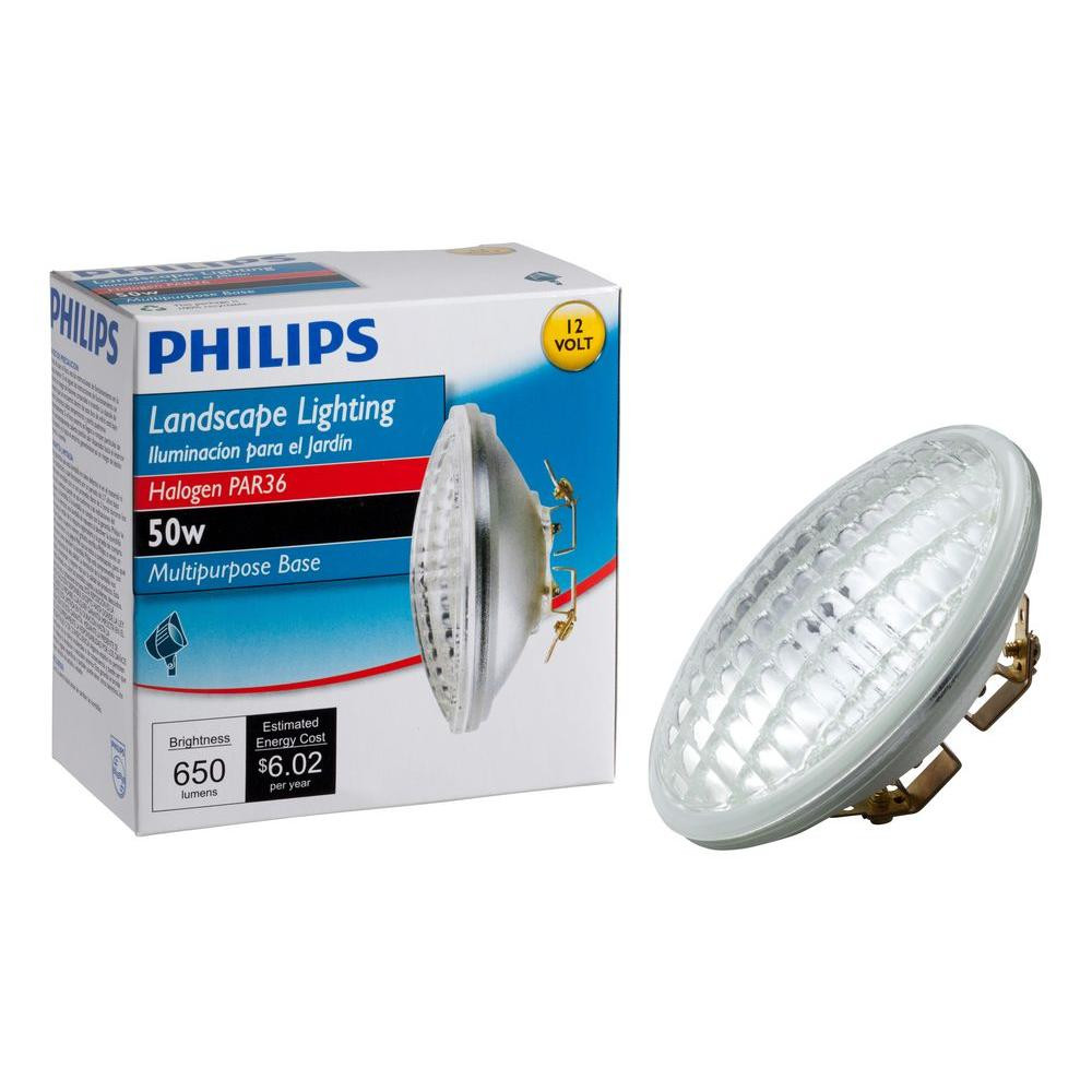 Philips Landscape Lighting
 Philips 50 Watt 12 Volt Halogen PAR36 Landscape Lighting