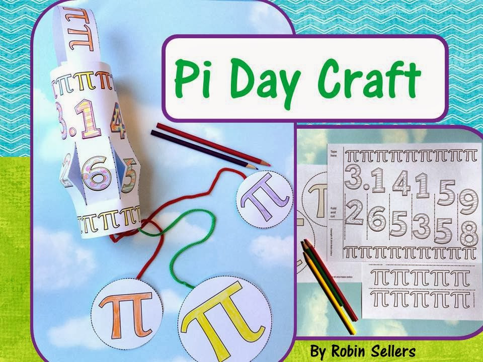 Pi Day Elementary Activities
 Sweet Tea Classroom Pi Day Craft A Math Craft for Pi Day