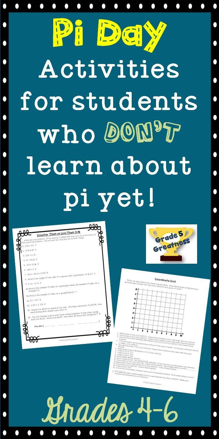 Pi Day Elementary Activities
 best Educational Finds and Teaching Treasures