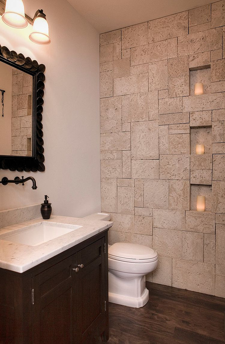 Pictures For Bathroom Walls
 30 Exquisite and Inspired Bathrooms with Stone Walls