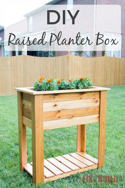 Planter Box Plans DIY
 DIY Raised Planter Box Plans & Video
