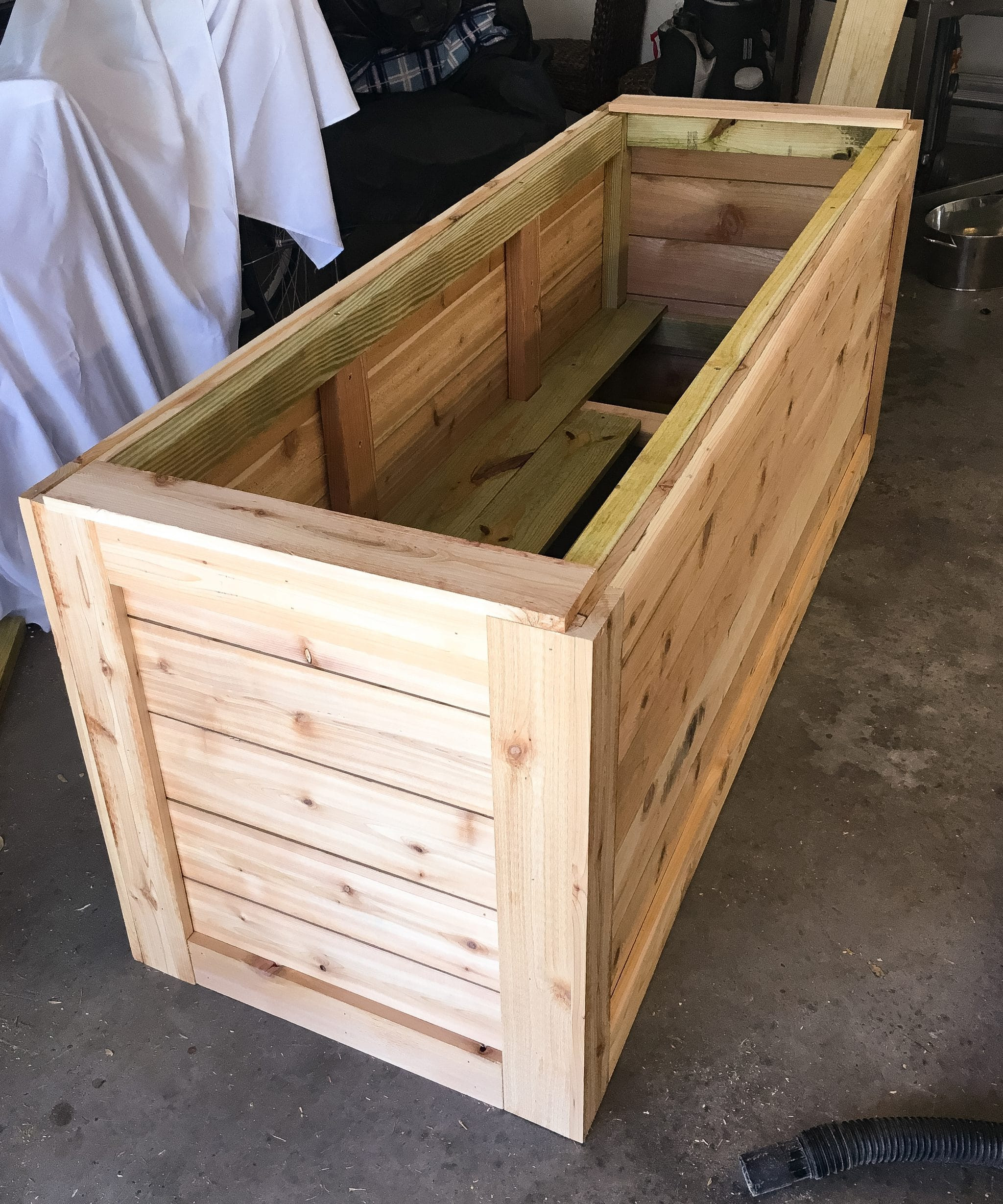 Planter Box Plans DIY
 BACKYARD DIY SERIES PART IIII Cedar Wood Planter Box
