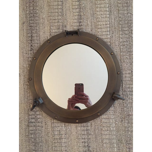 Porthole Bathroom Mirror
 Bronze Ship Cabin Porthole Mirror