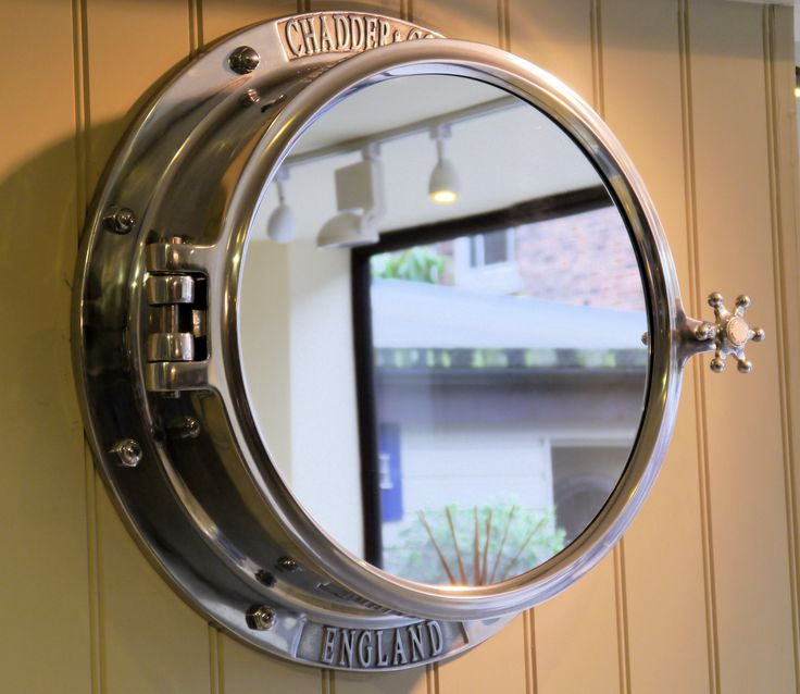 Porthole Bathroom Mirror
 Chadder & Co Unique Porthole Mirror Cabinet Luxury