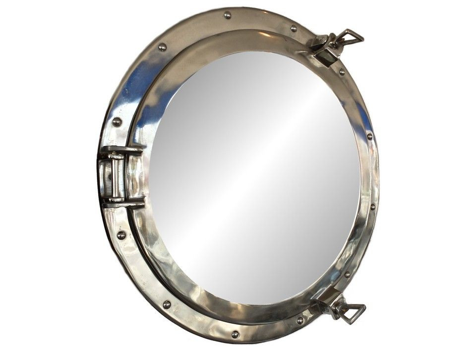 Porthole Bathroom Mirror
 Buy Chrome Decorative Ship Porthole Mirror 20in Sealife