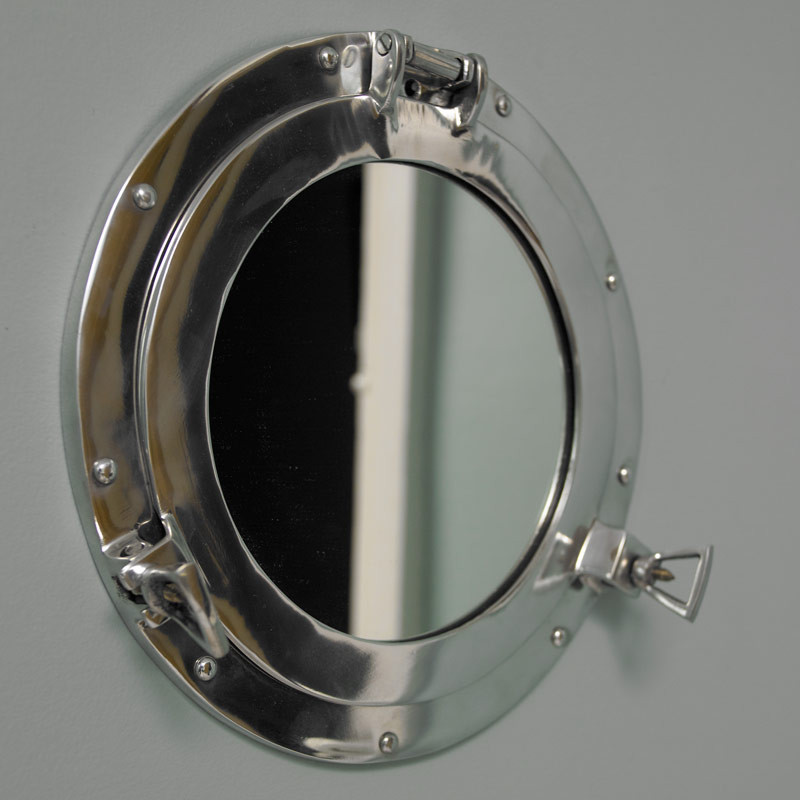 Porthole Bathroom Mirror
 Small porthole mirror Melody Maison