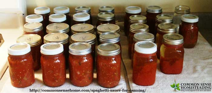 Pressure Canning Spaghetti Sauce
 Spaghetti Sauce for Canning Made with Fresh Tomatoes