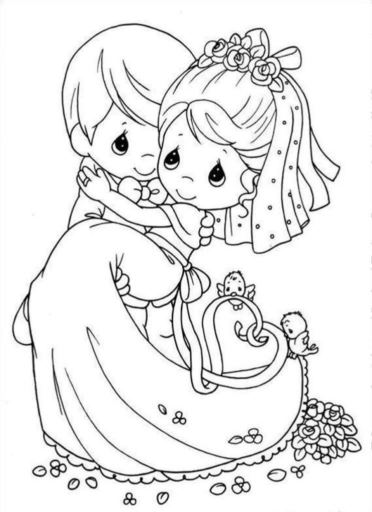 Printable Wedding Coloring Book
 Coloring Pages Wedding Coloring Book Pages Free Wedding