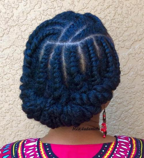 Protective Updo Hairstyles
 50 Easy and Showy Protective Hairstyles for Natural Hair