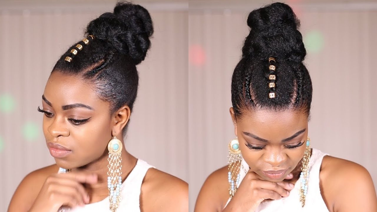 Protective Updo Hairstyles
 Quick Natural Hair Updo Protective Style
