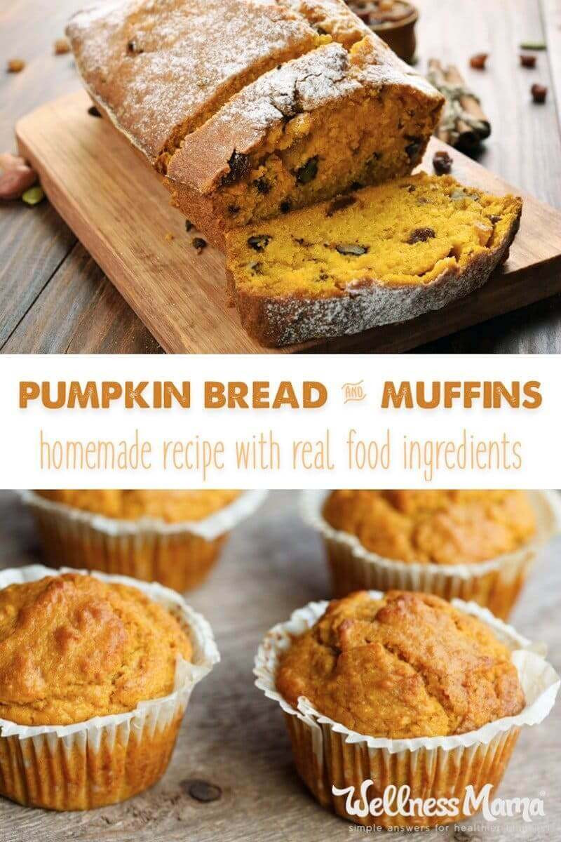 Pumpkin Bread Muffins
 Perfect Pumpkin Bread or Muffins Grain Free & Paleo