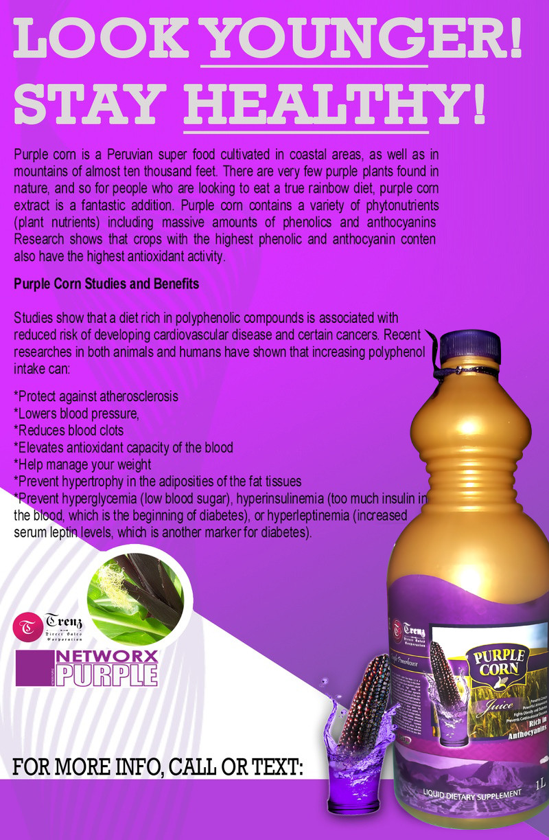 Purple Corn Drink
 Purple Corn Health Benefits Purple Corn Juice