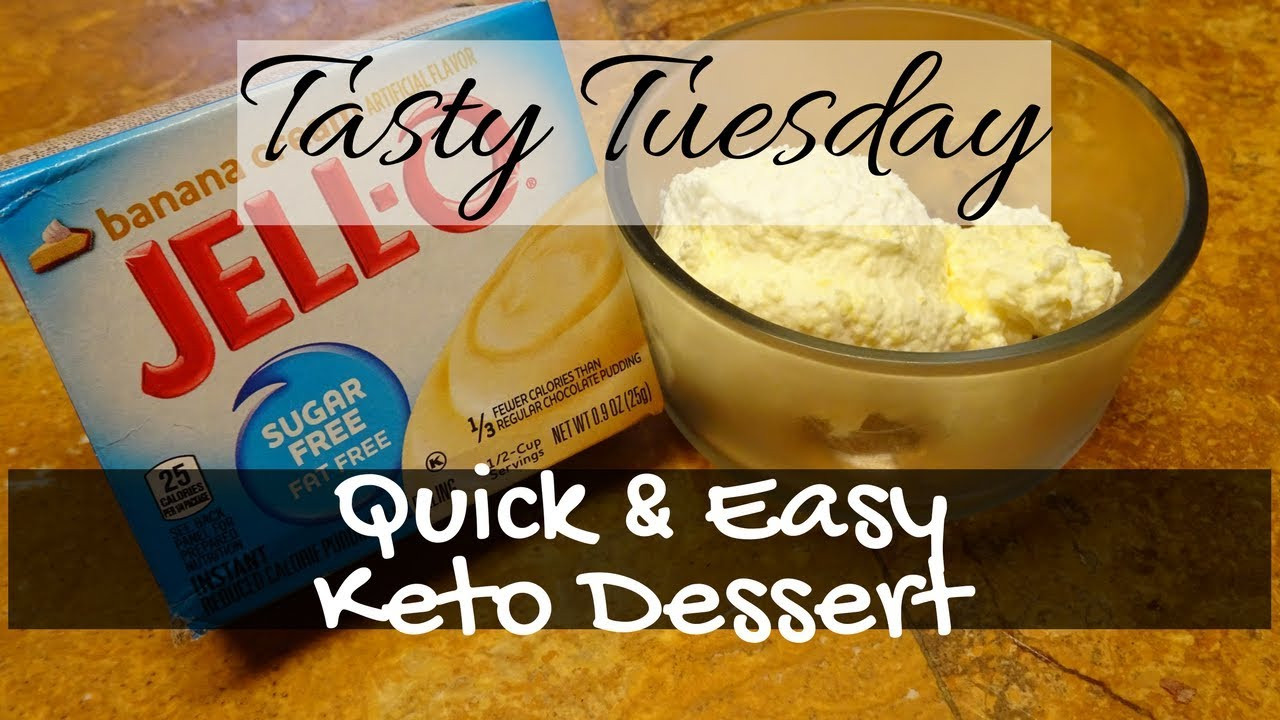 Quick Easy Keto Dessert
 QUICK & EASY KETO DESSERT