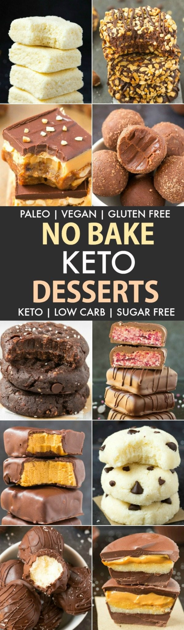 Quick Easy Keto Dessert
 Easy No Bake Low Carb Keto Desserts Paleo Vegan