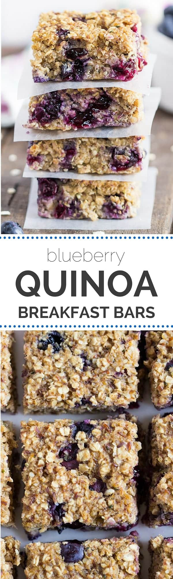 Quinoa Recipes Breakfast
 Blueberry Quinoa Breakfast Bars Simply Quinoa