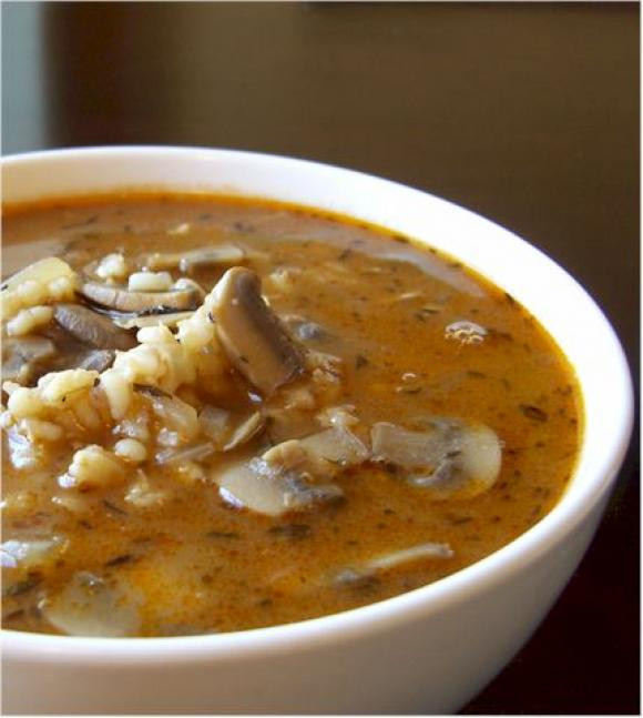 Recipes For Mushroom Barley Soup
 Mushroom Barley Soup Recipe — Dishmaps