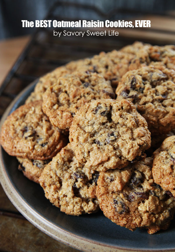 Recipes For Oatmeal Cookies
 The Best Oatmeal Raisin Cookie Recipe